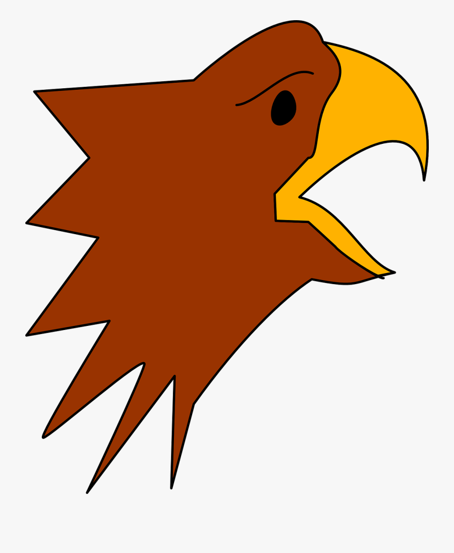 Head Eagle Style Free Picture - Eagle Cartoon, Transparent Clipart