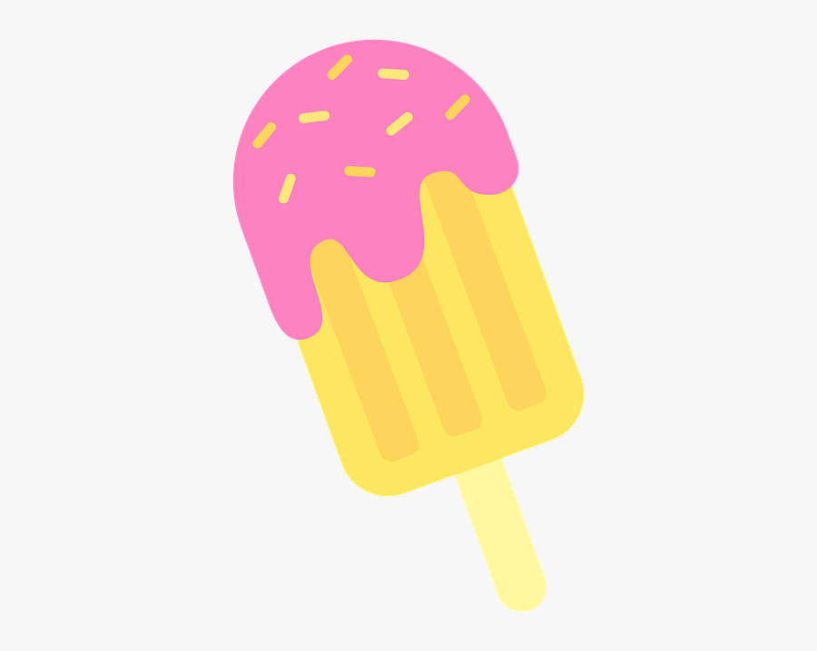 Popsicle, Ice, Cream, Summer, Food, Dessert, Colorful - Popsicle Ice Cream Clipart, Transparent Clipart