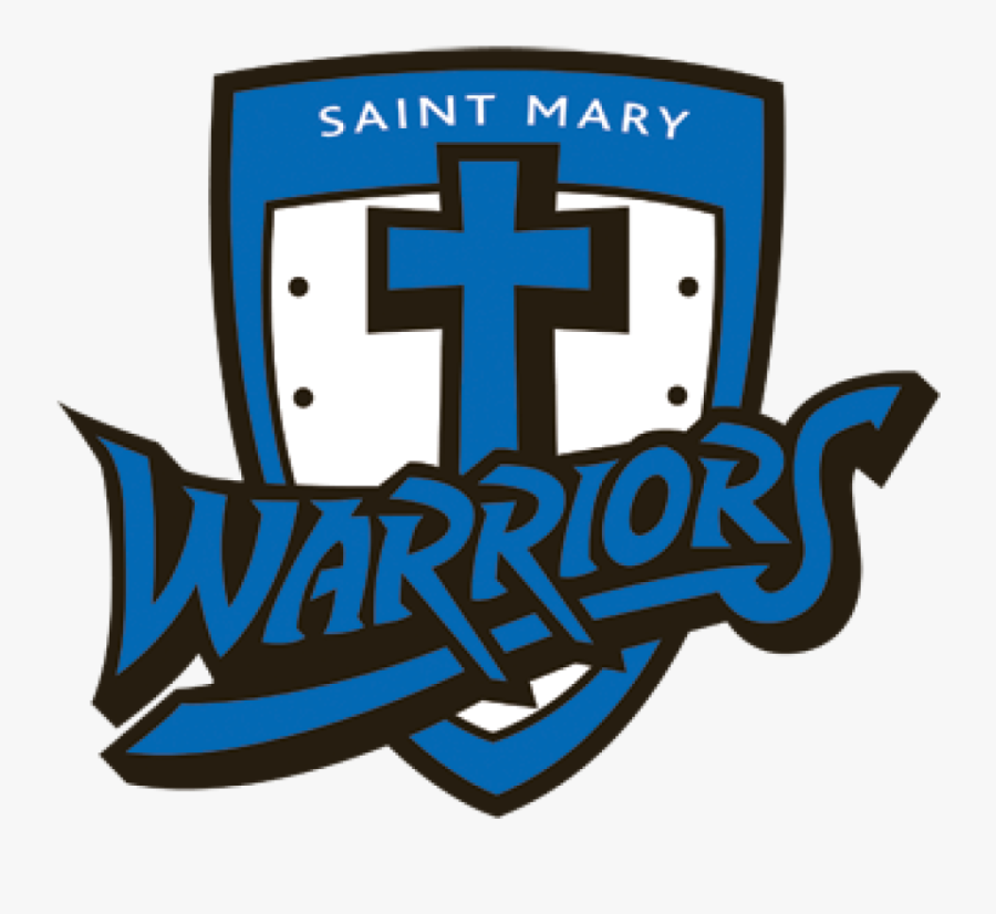 Mary Athletics Logo - Cross, Transparent Clipart
