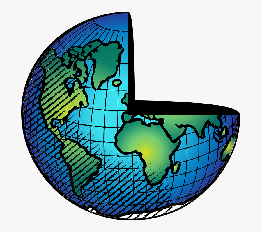 Globe, Earth, World, Planet, Science, Hour, Time, Hope - Planet Earth For Coloring, Transparent Clipart