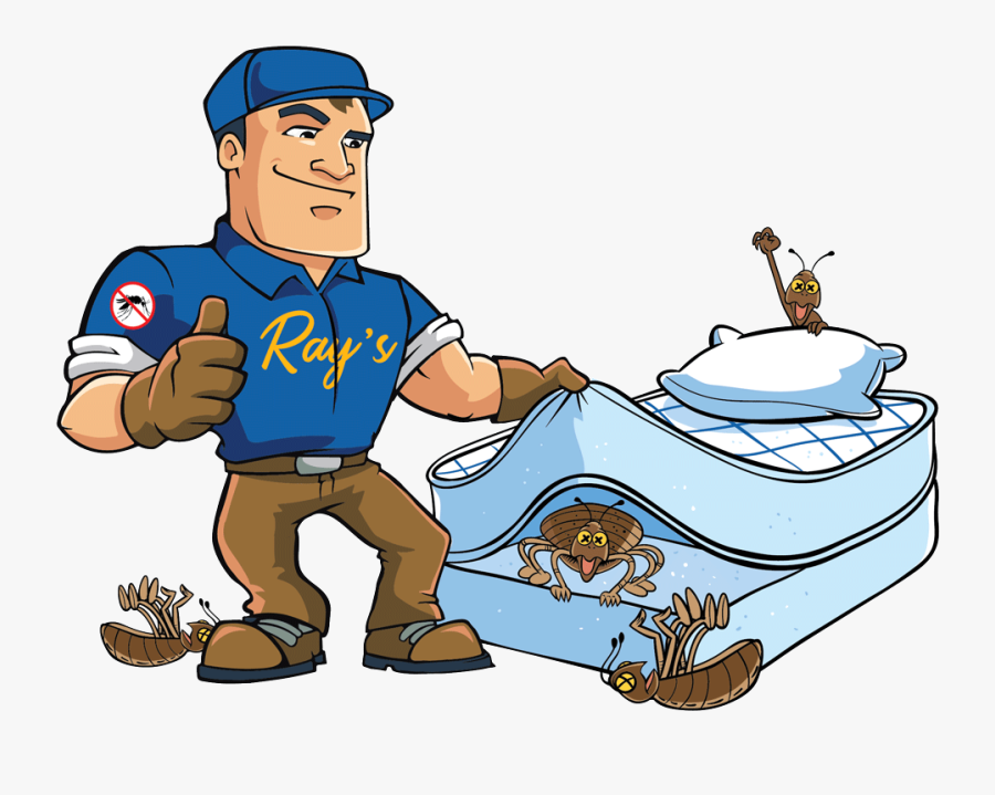 Rays New Logo Final Ray Man Bed Bugs - Cartoon, Transparent Clipart