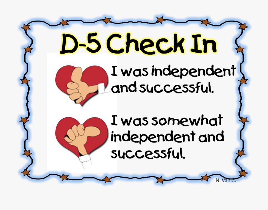 Daily 5 Clip Art, Transparent Clipart