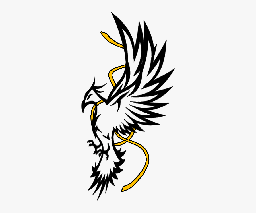 Tattoo Common Raven Tribe Pied Crow Clip Art - Crow Tattoo, Transparent Clipart