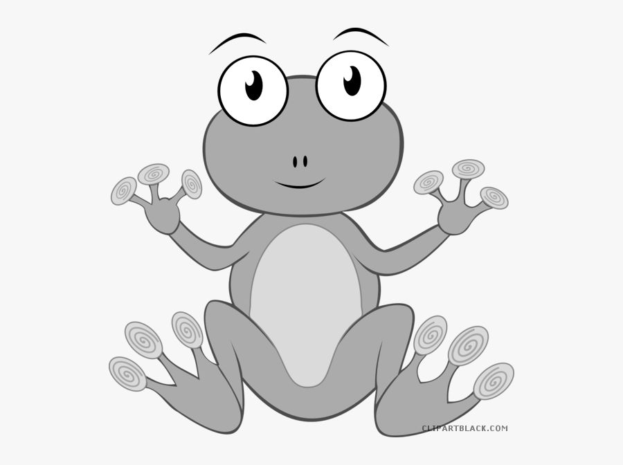 Froggy Animal Free Black White Clipart Images Clipartblack - Clipart Frog, Transparent Clipart