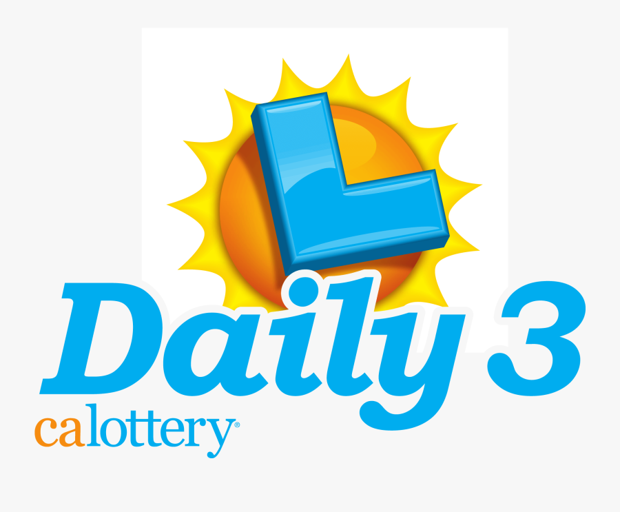Daily 3, Calottery, Transparent Clipart
