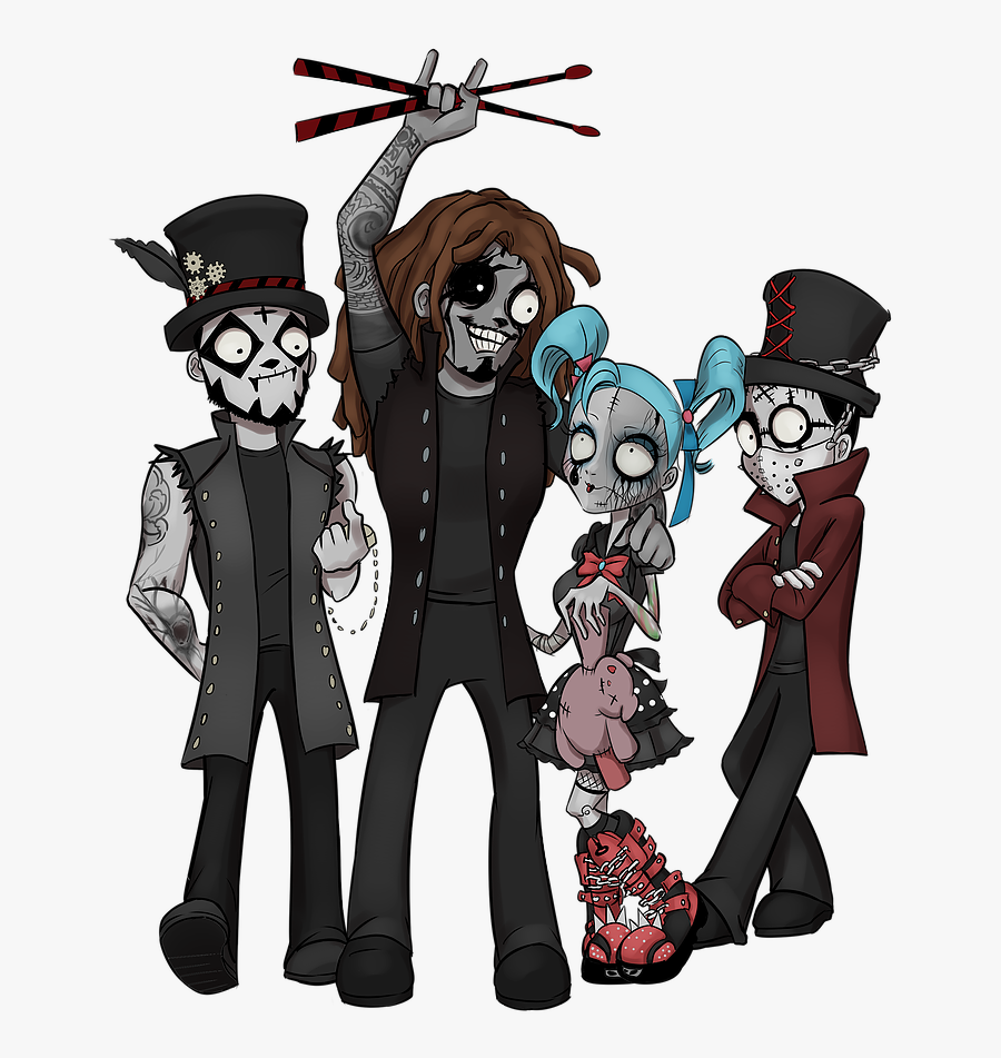 Art Id - - Logo Raven Black Band, Transparent Clipart