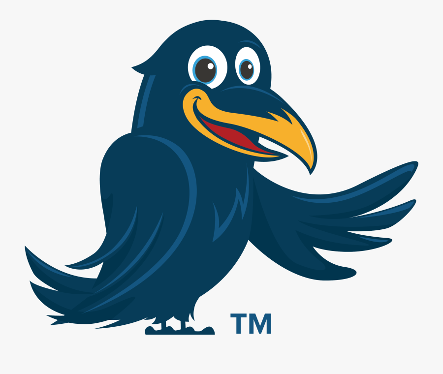 Raven Cloud - Cartoon, Transparent Clipart