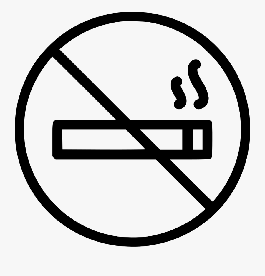 Smoking Forbidden Cigarettes - No Smoking Png Cute, Transparent Clipart