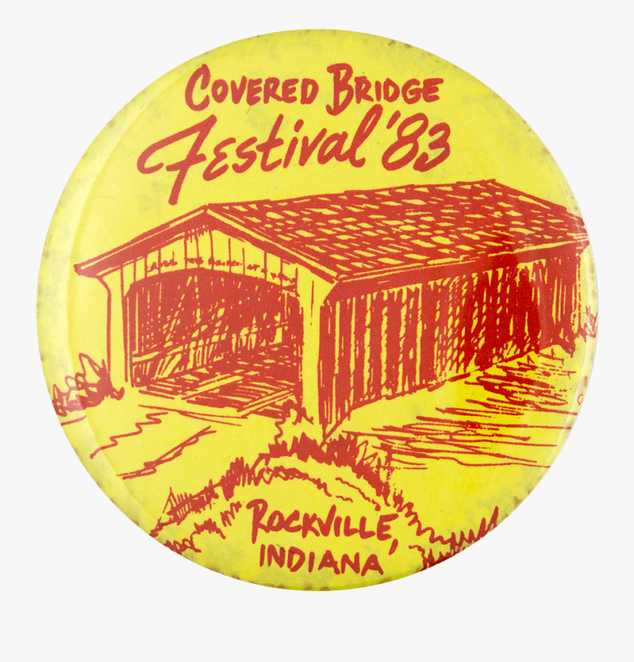 Covered Bridge Festival Event Busy Beaver Button Museum - Circle, Transparent Clipart