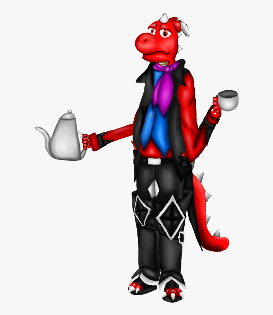 Henry As A Butler - Cartoon, Transparent Clipart