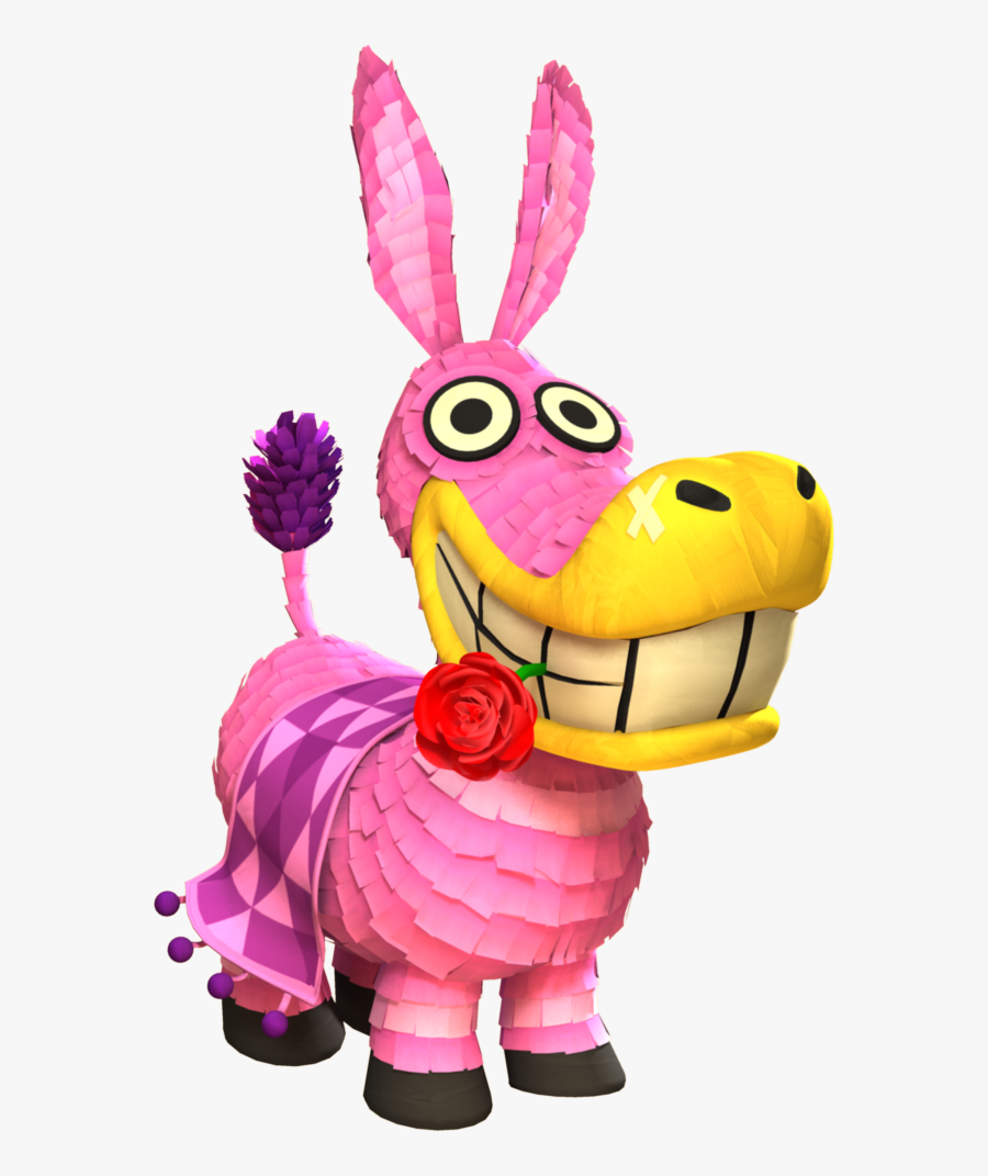 Donkey Posedwithrose, Transparent Clipart