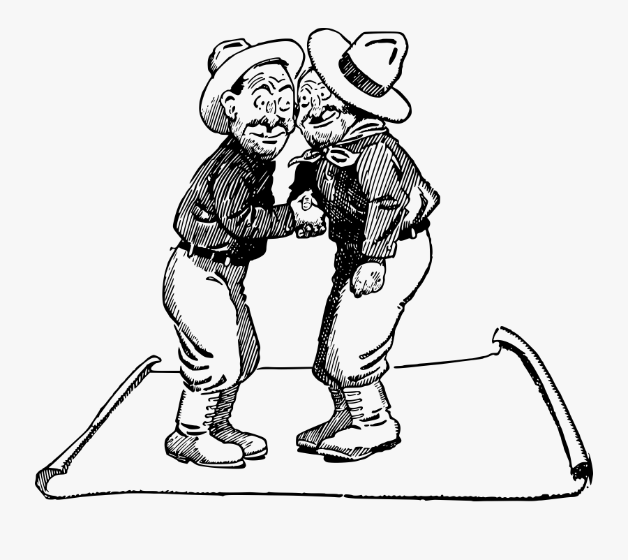 Friendly Cowboys Clip Arts - Cowboy Friendly, Transparent Clipart