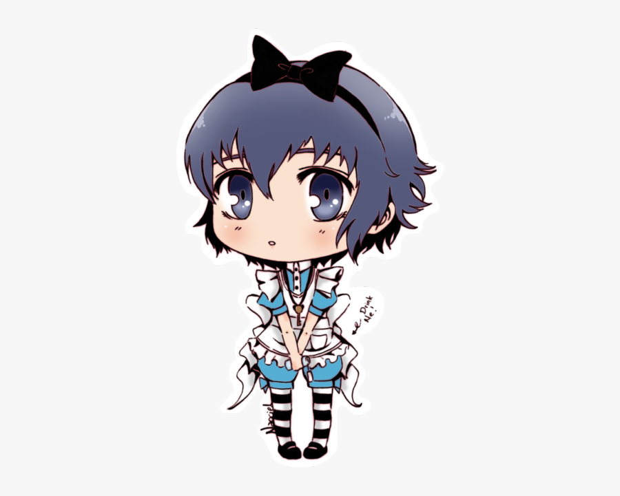 Clip Art Black Butler Chibi Naoto - Cartoon, Transparent Clipart