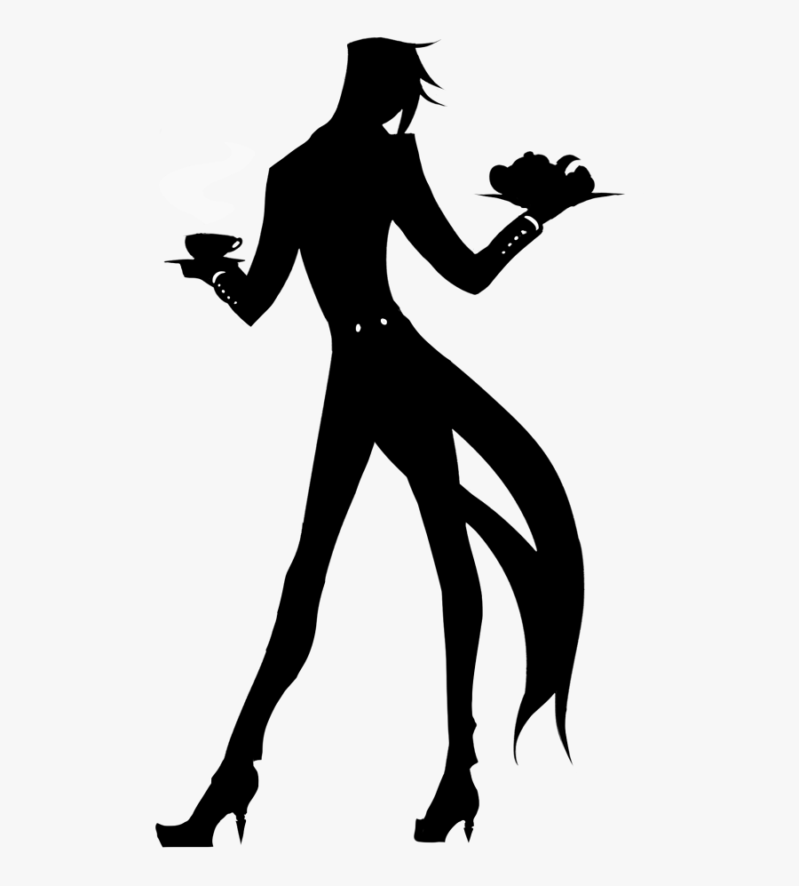 Sebastian Michaelis In High Heels, Transparent Clipart