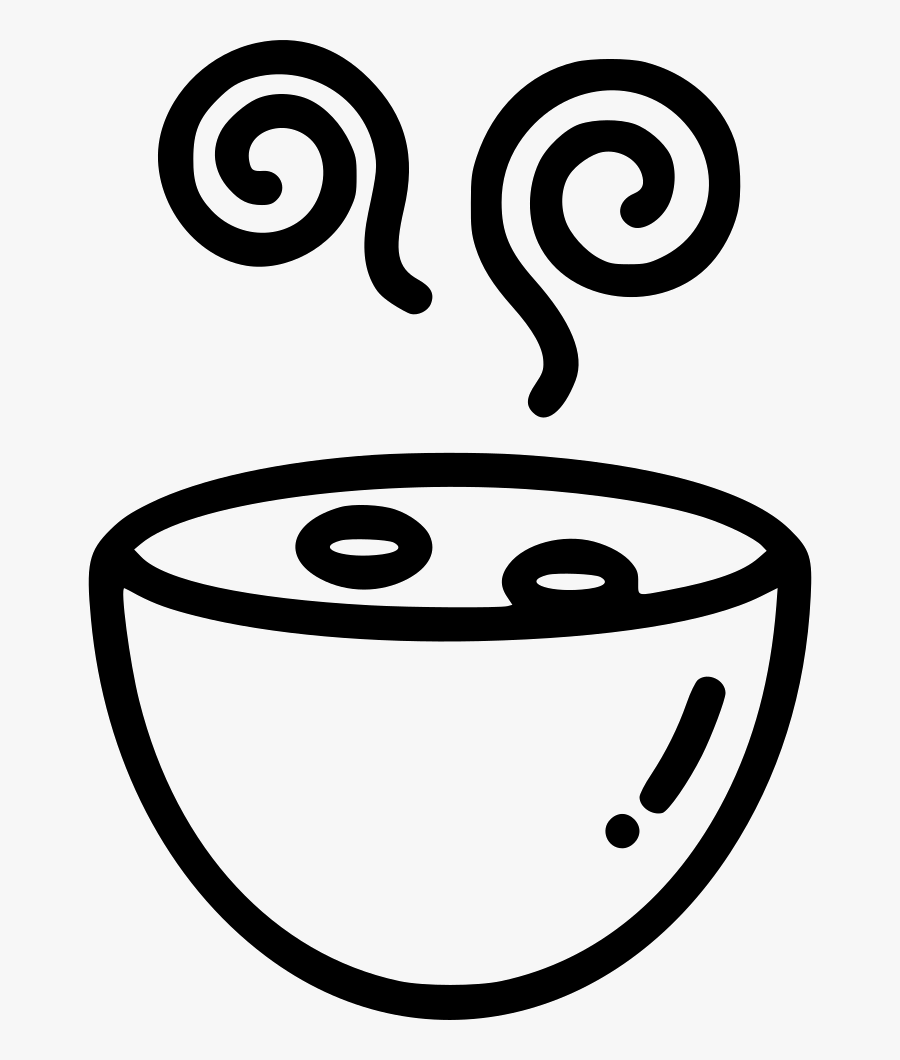 Soup Bowl Hot Meal, Transparent Clipart