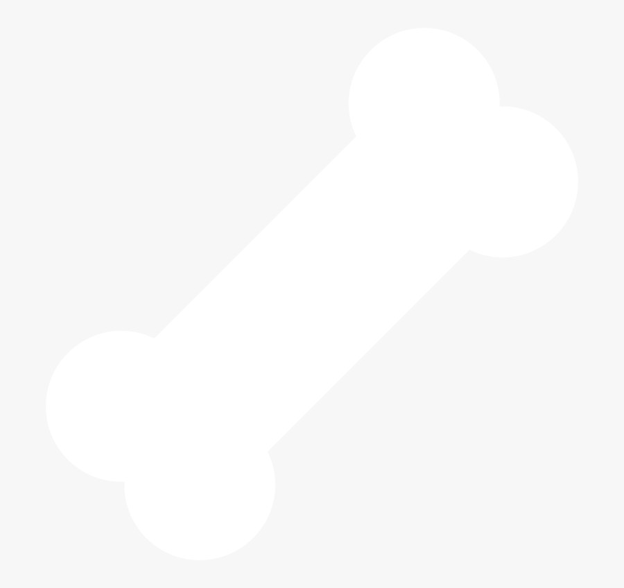 White Dog Bone Clipart Png, Transparent Clipart