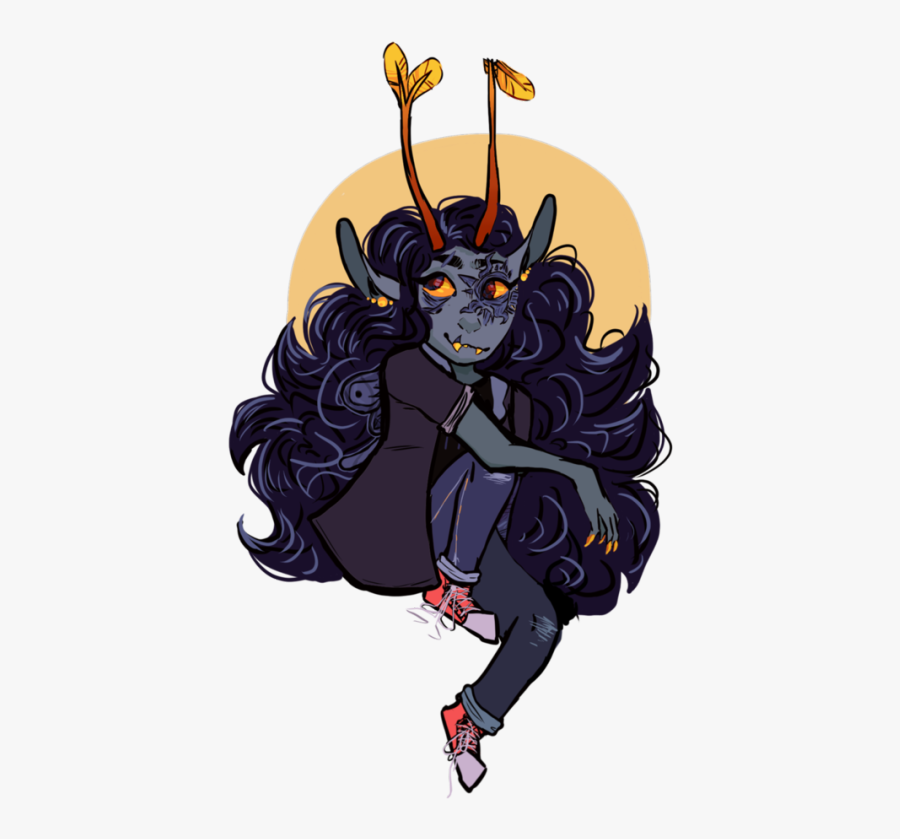 Trolls With Antennas For Horns - Illustration, Transparent Clipart