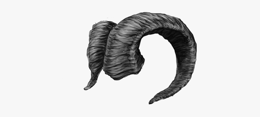 Drawn Horns Sheep Horn - Ram Horns Png, Transparent Clipart