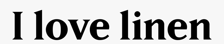 Love Linen, Transparent Clipart