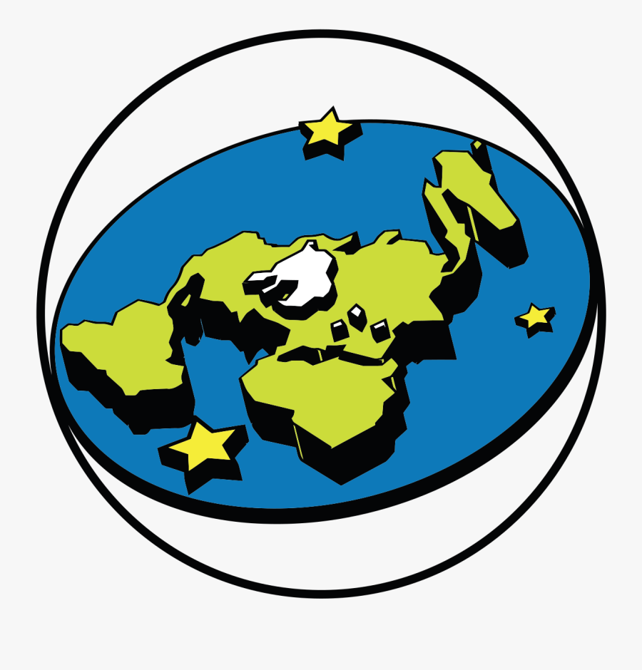 Flatearth Society, Transparent Clipart