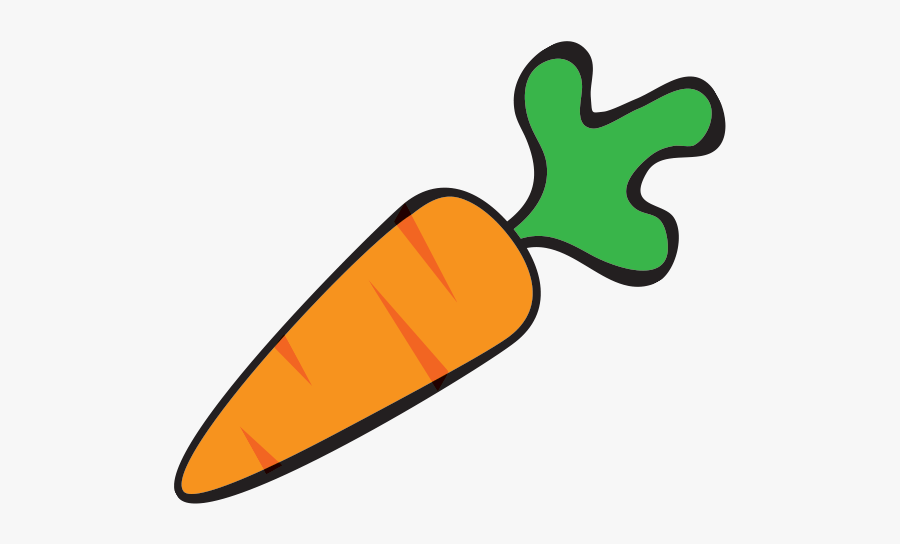Vegan Carrot, Transparent Clipart