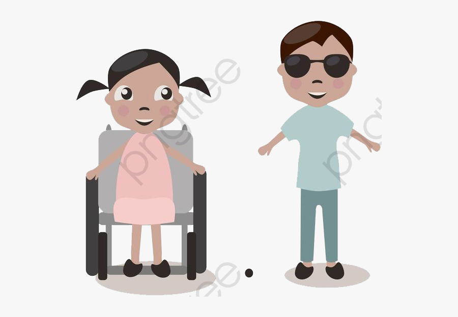 Transparent Blind Clipart - Cartoon, Transparent Clipart