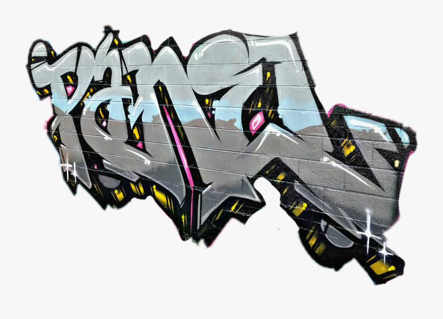 #street #streetart #spraypaint #spray #artistbluefoxy - Graphic Design, Transparent Clipart