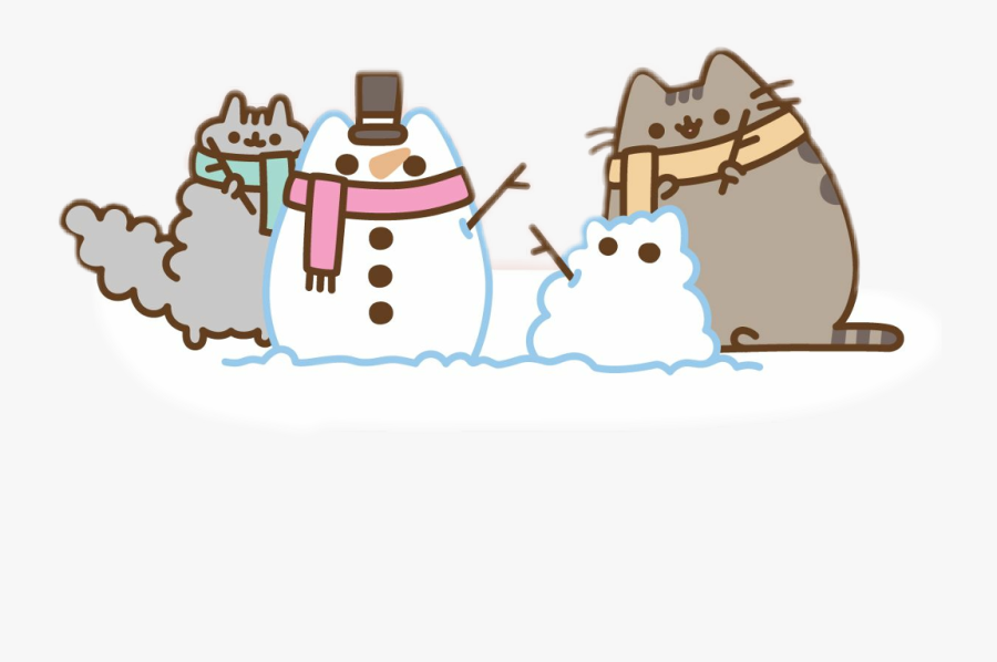 pusheen snowman