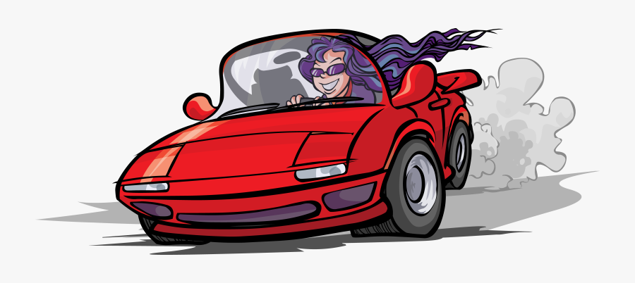 Cartoon Race Car - Race Car Cartoon Transparent, Transparent Clipart