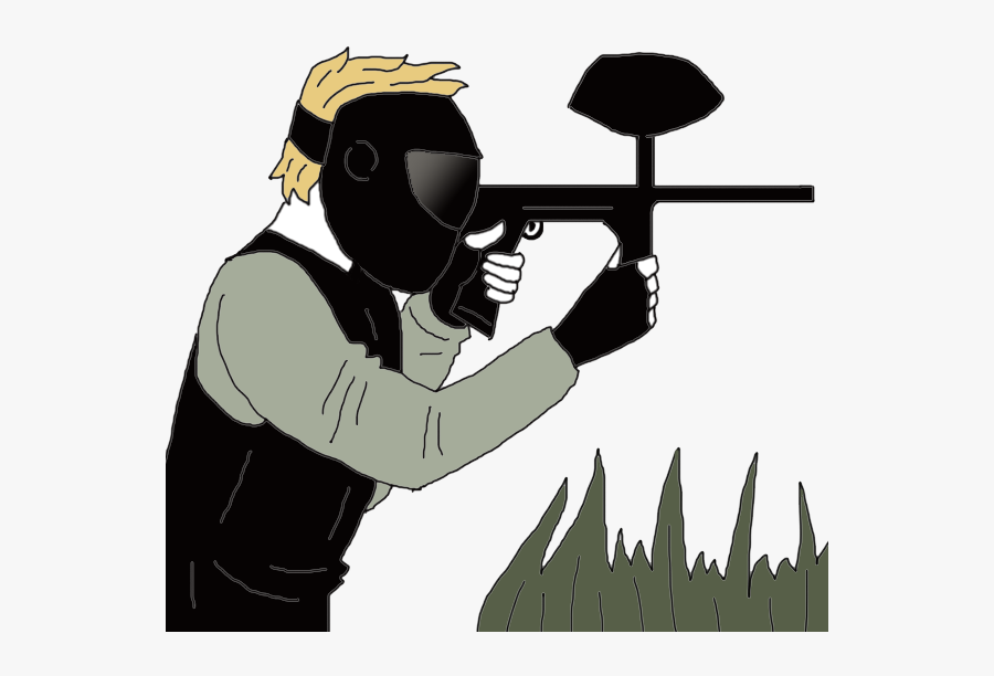 The Paintball - Shoot Rifle, Transparent Clipart