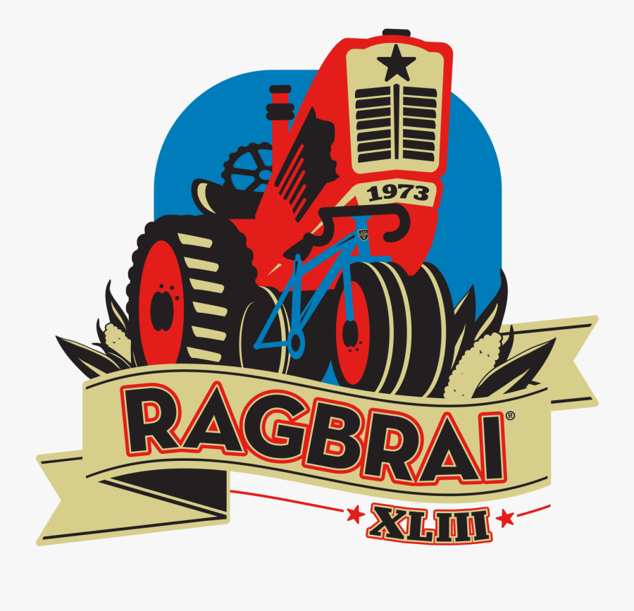 Ragbrai 2015 Logo, Transparent Clipart