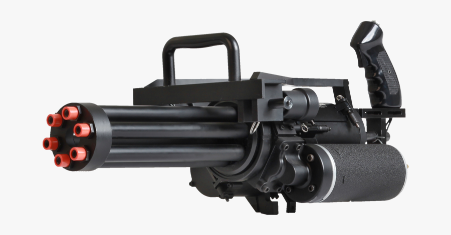 Minigun Drawing Paintball - Echo 1 Minigun, Transparent Clipart