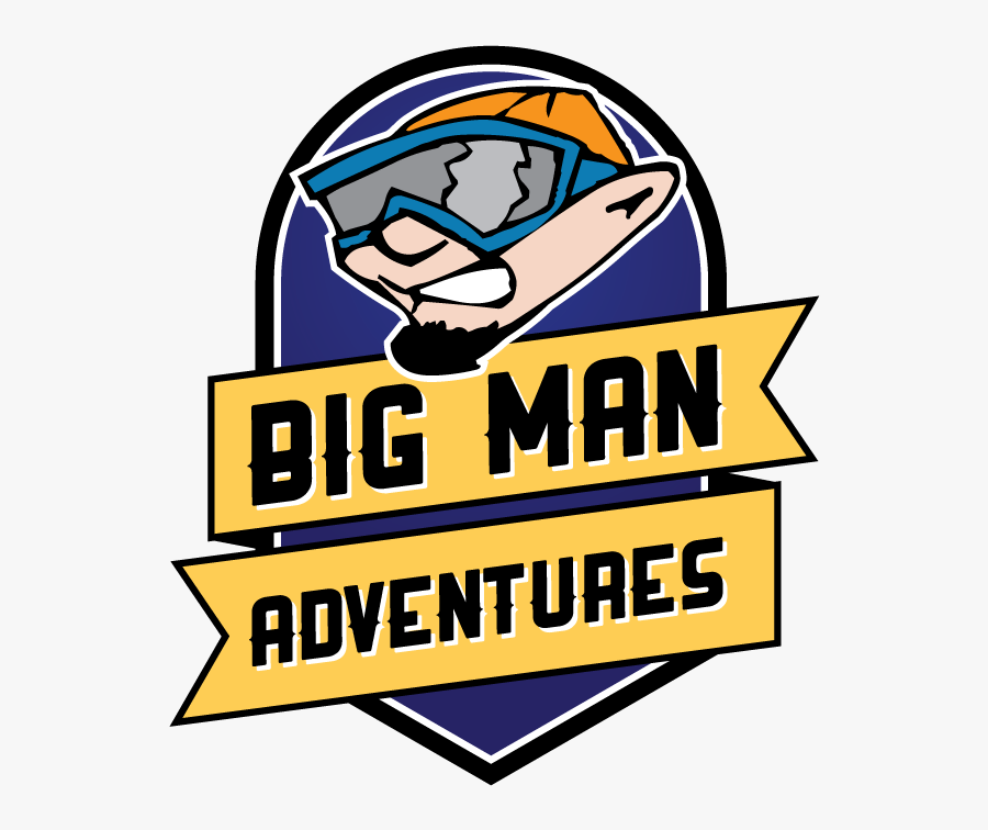 Big Man Adventures Logo, Transparent Clipart
