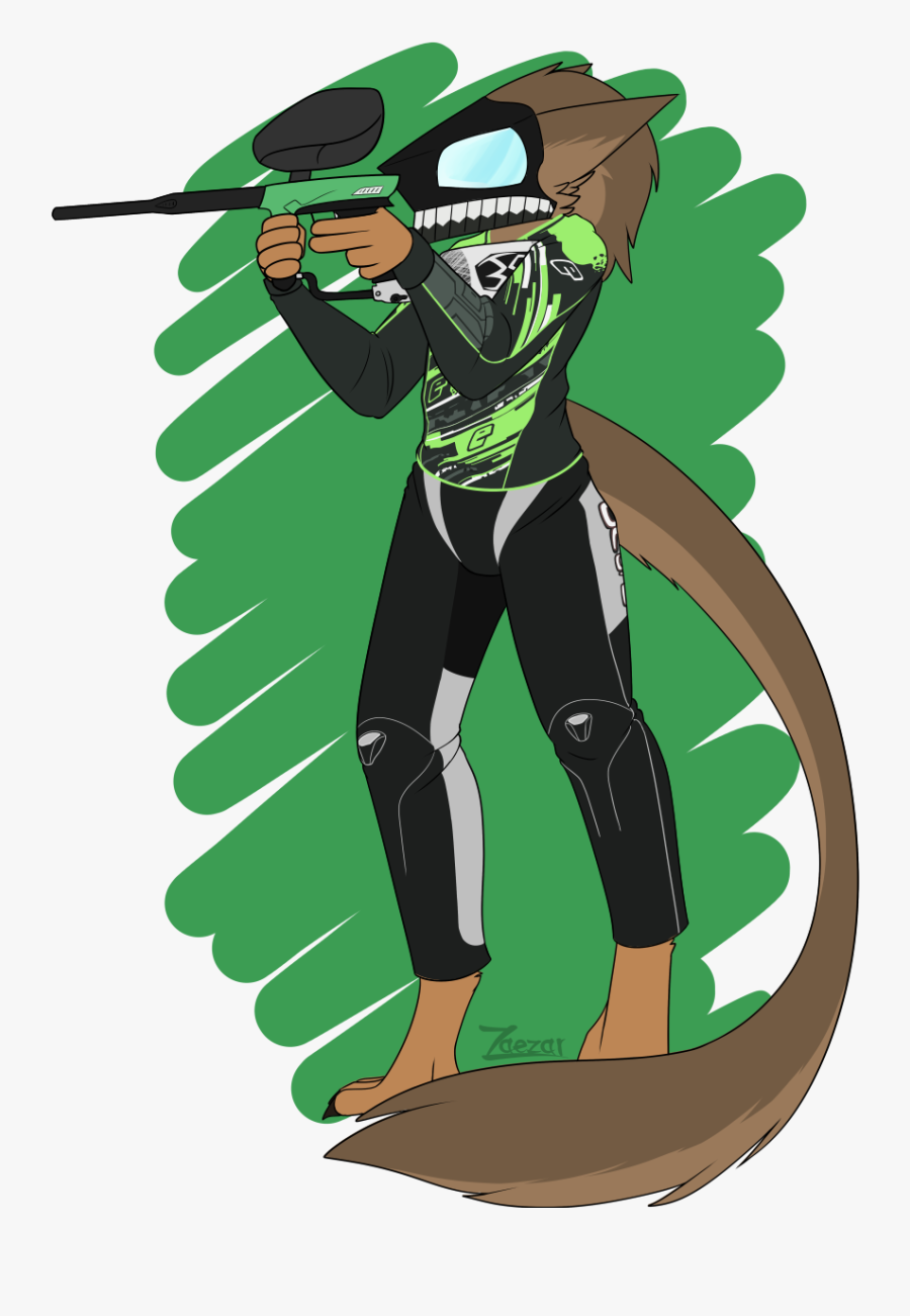 Paintball, But Aiming This Time - Illustration, Transparent Clipart