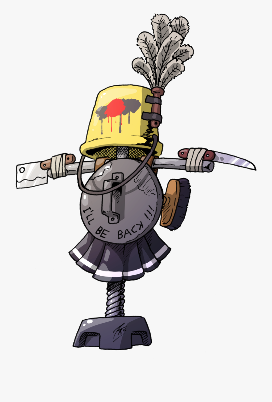 Trainingdummych004 - Cartoon, Transparent Clipart