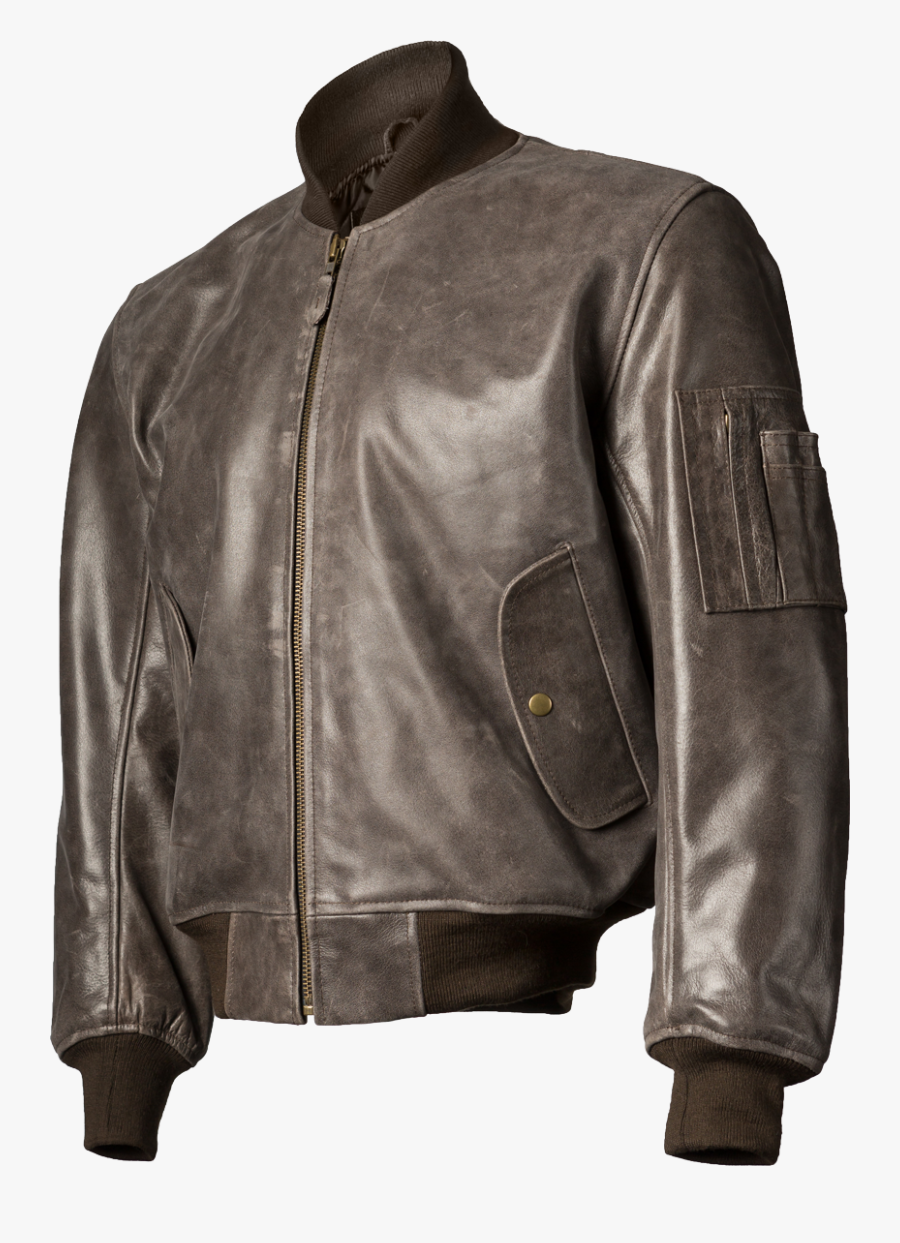 Clip Art Bomber Jacket Ma1 - Ma 1 Flight Jacket Leather, Transparent Clipart