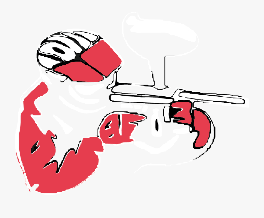 Indoor Paintball Ljubljana - Paintball Rojstni Dan Vabilo, Transparent Clipart