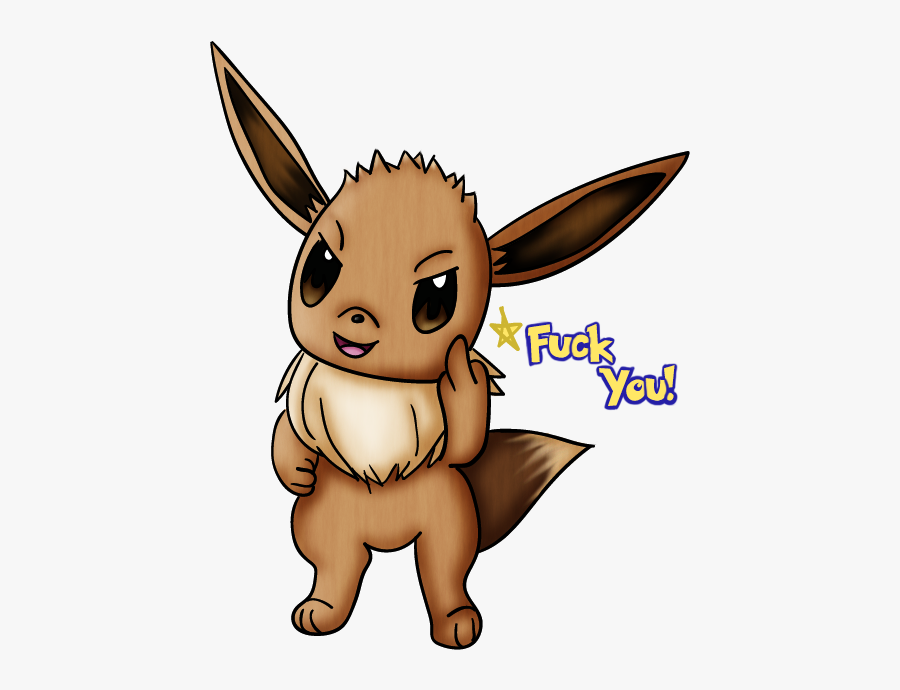 Fuck You Eevee - Eevee Fuck You, Transparent Clipart