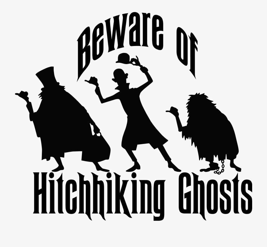 Haunted Mansion Hitchhiking Ghosts Svg Free, Transparent Clipart