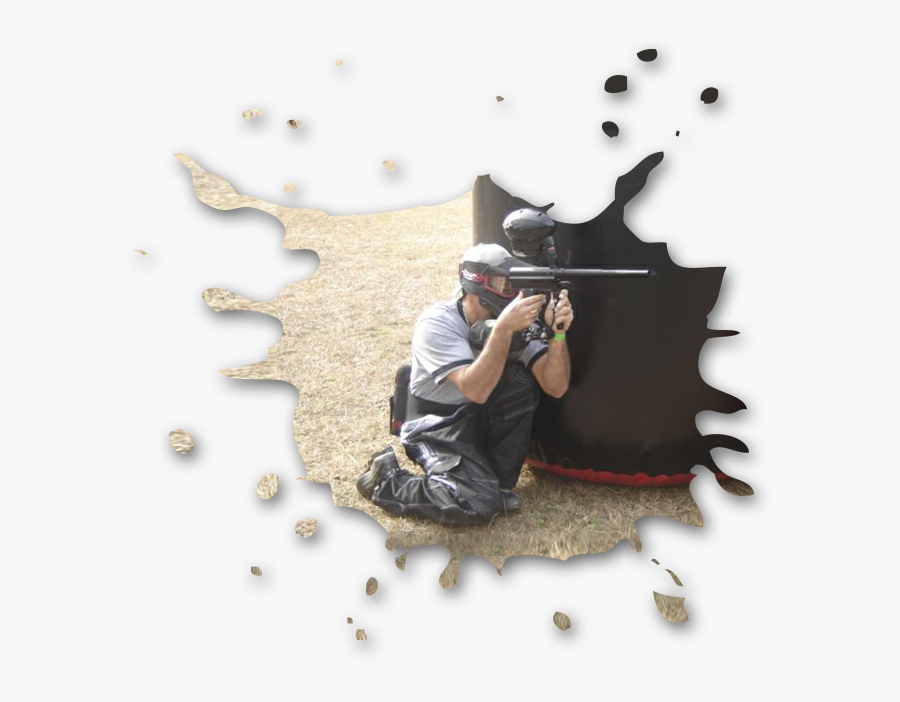 Shooting Player - Gun Barrel, Transparent Clipart