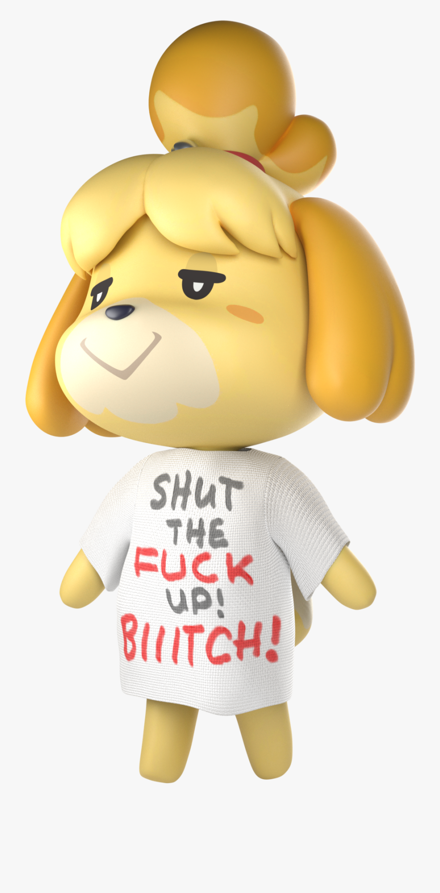 Shut The Utch Stuffed Toy Cartoon Toy Yellow Plush - Cartoon, Transparent Clipart