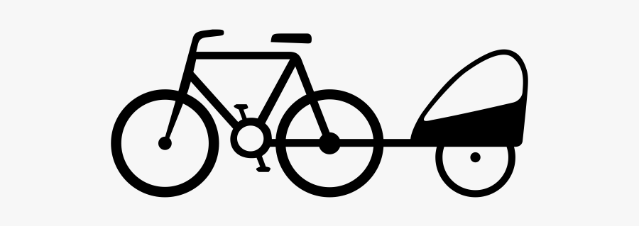 Bicycle Trailer Rubber Stamp"
 Class="lazyload Lazyload - Segnali Stradali Di Divieto Bici, Transparent Clipart