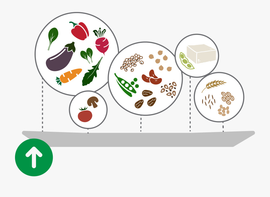 Prioritize Hearty And Savory Plant-based Proteins - Illustration, Transparent Clipart