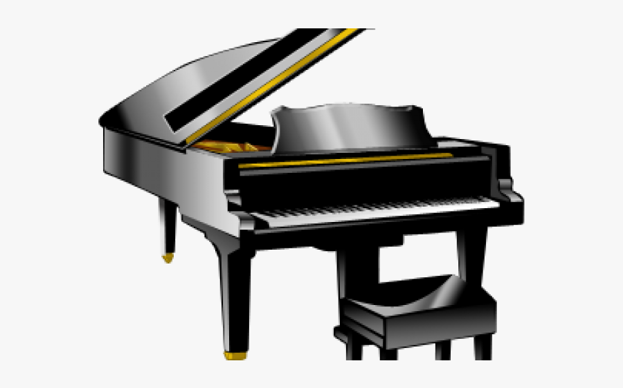 Free Piano Clipart - Piano Sticker Chart, Transparent Clipart