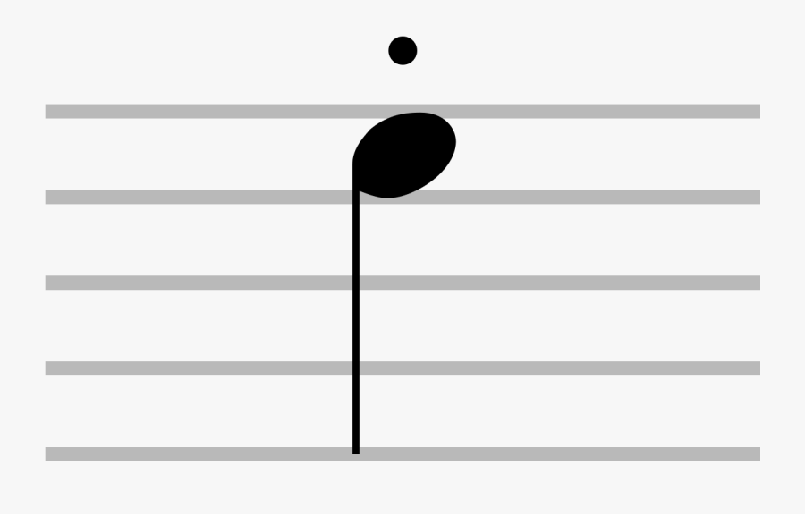 Transparent Quarter Note Clipart - Circle, Transparent Clipart