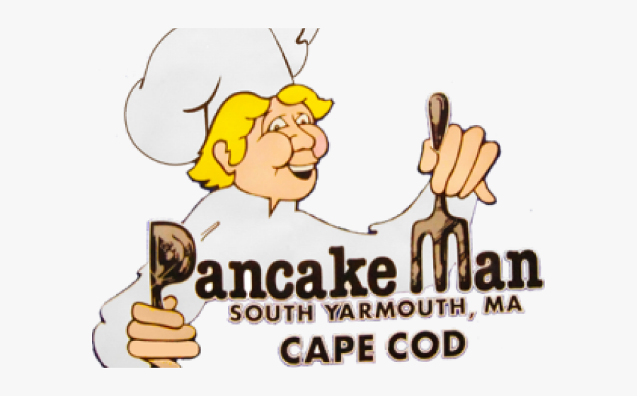 Pancake Clipart Pancake Man - Cartoon, Transparent Clipart