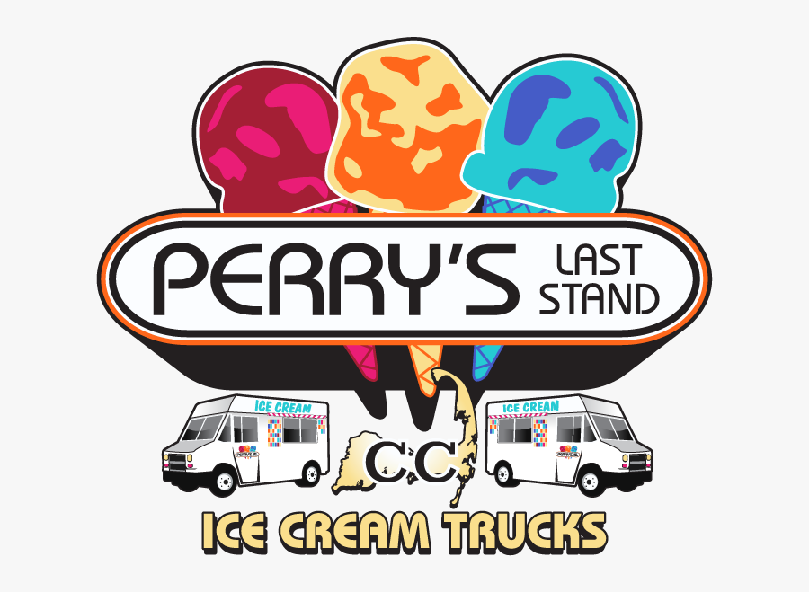 Perrys Last Stand Ice Cream Truck, Transparent Clipart