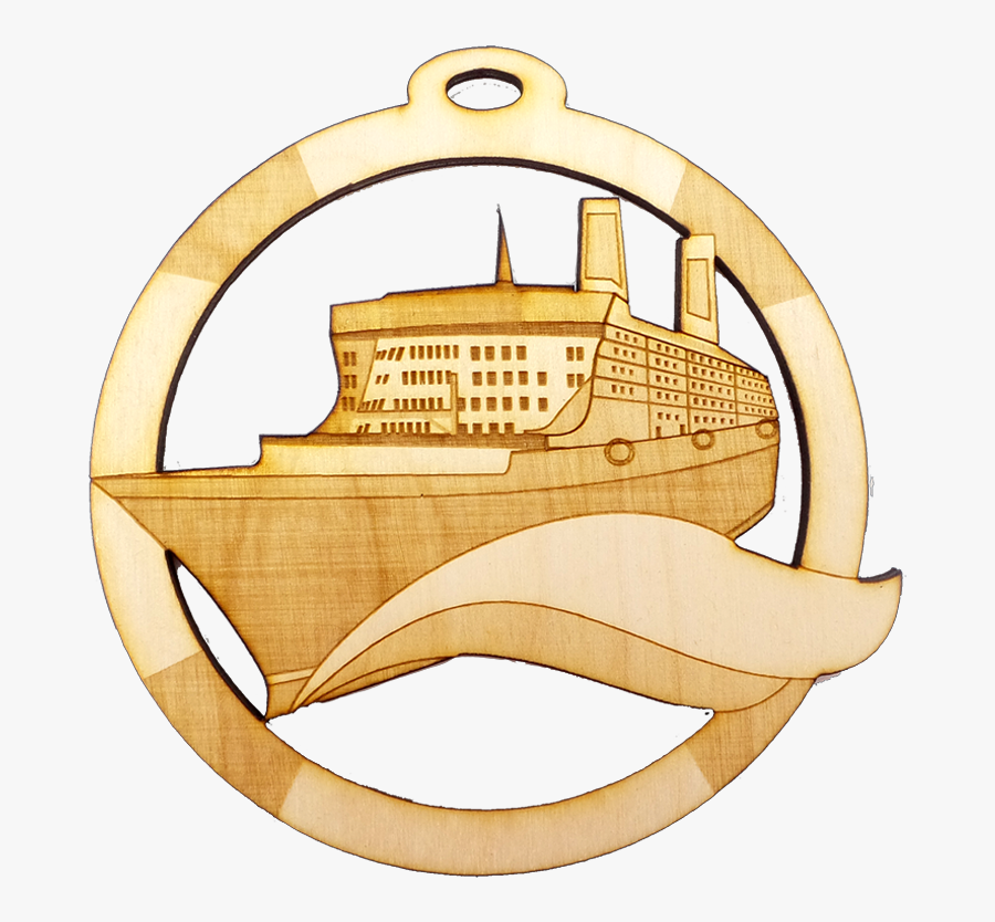 Personalized Cruise Ship Ornament - Sail, Transparent Clipart