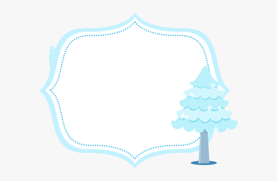 Frozen Baby Blue Christmas Free Printable Image - Frame Da Frozen Transparente Png, Transparent Clipart