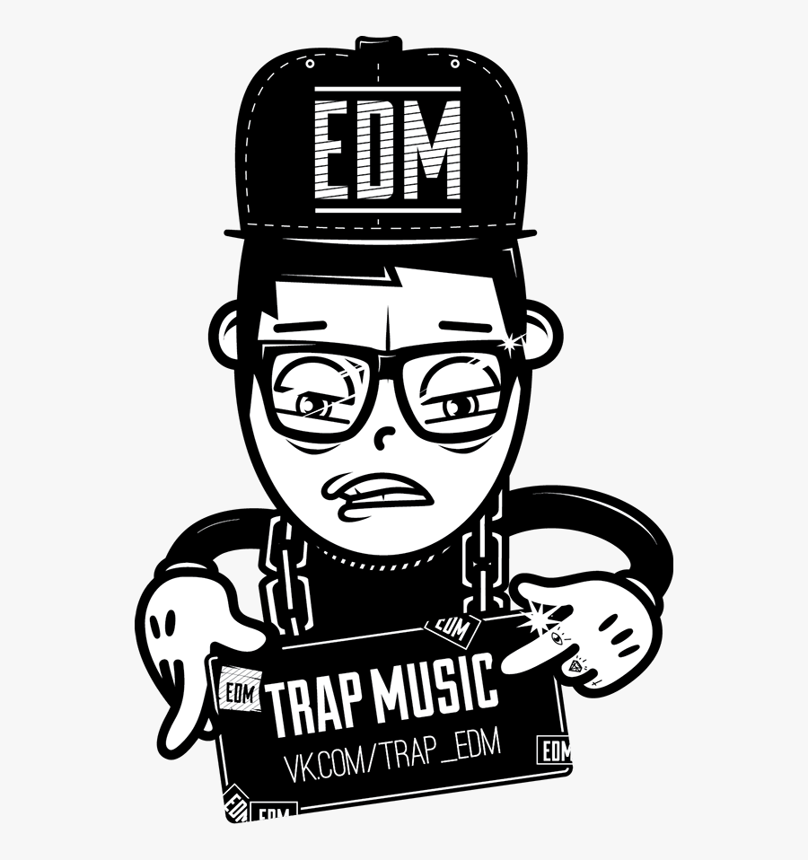 Edm Trap Music, Transparent Clipart